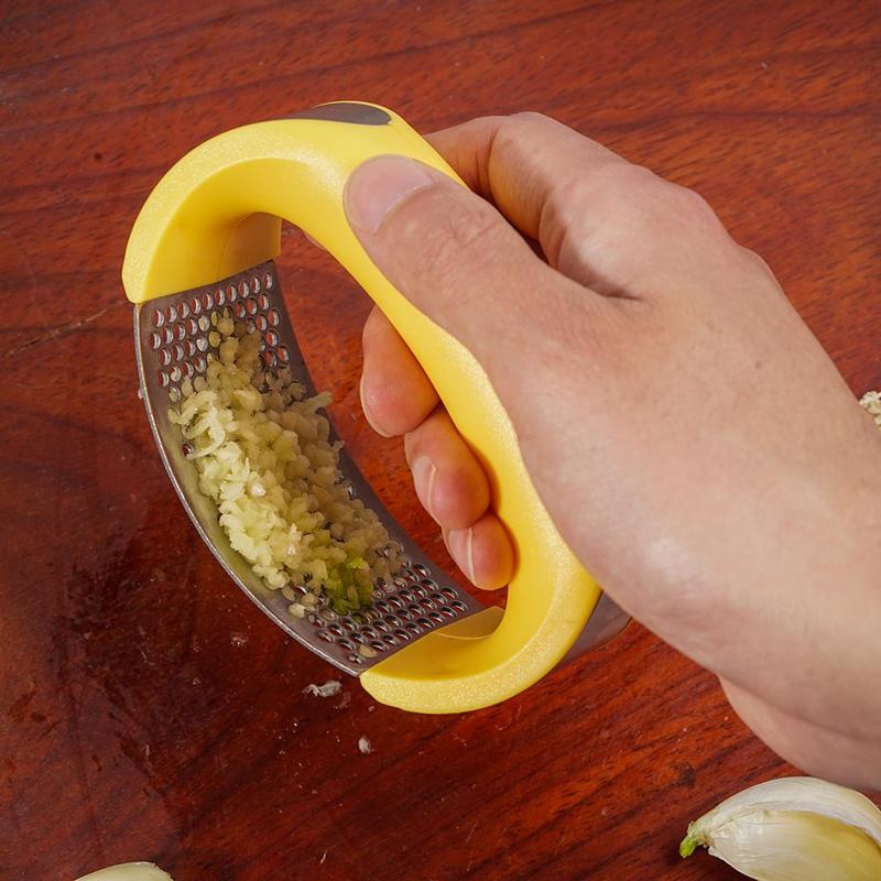 Renewli Stainless Steel Garlic Press