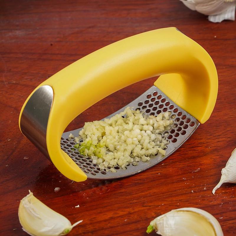 Renewli Stainless Steel Garlic Press
