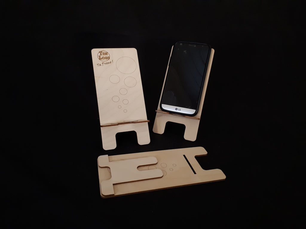 Renewli Minimalist Wooden Phone Stand