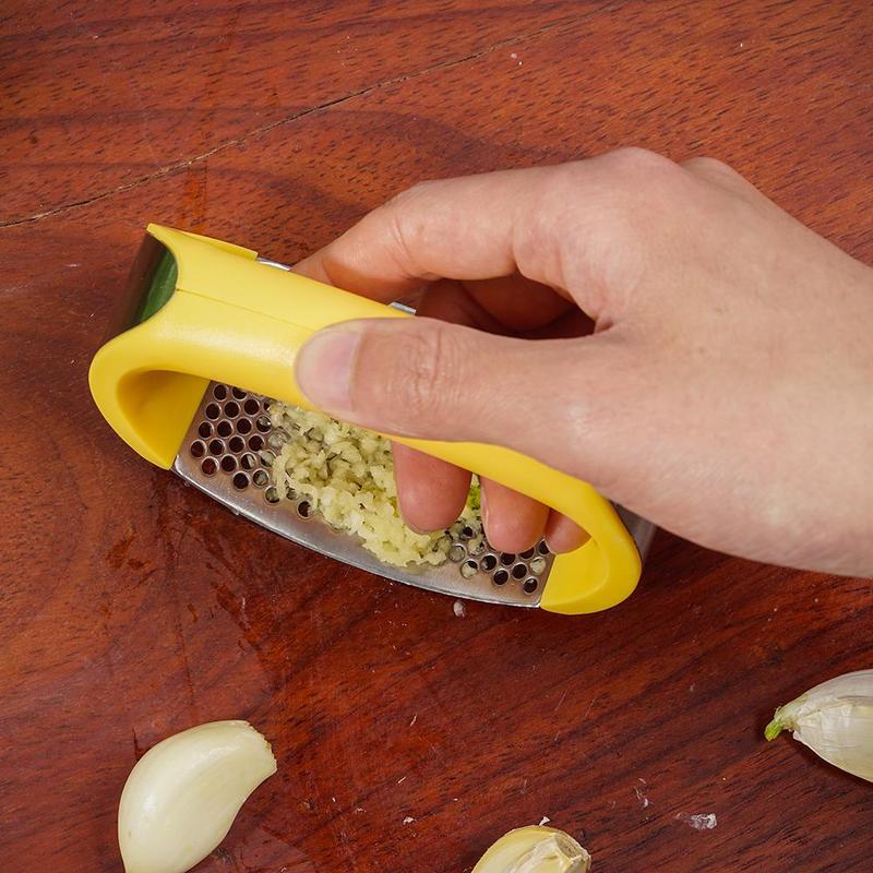 Renewli Stainless Steel Garlic Press