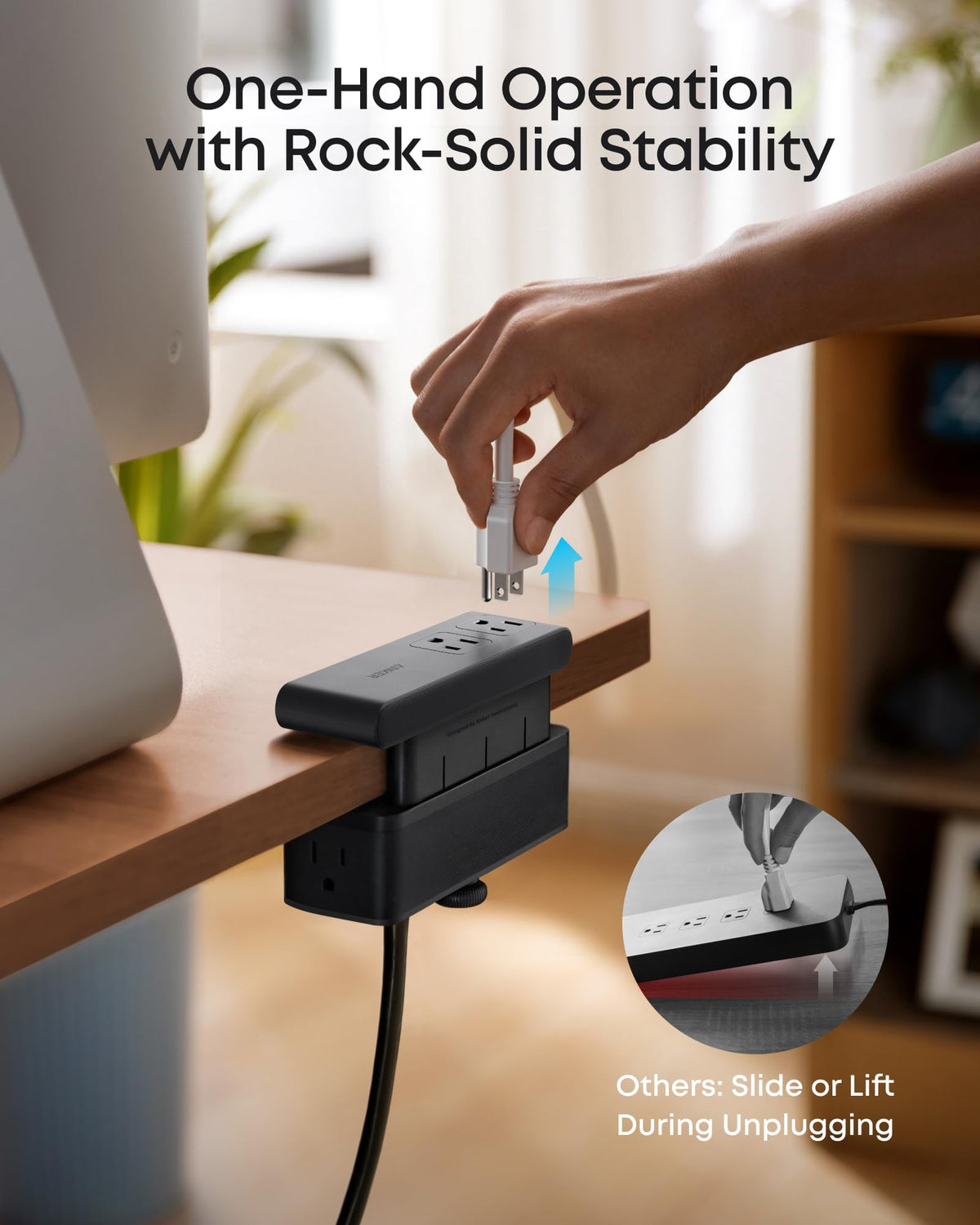 Anker Nano Desk-Clamp Power Strip