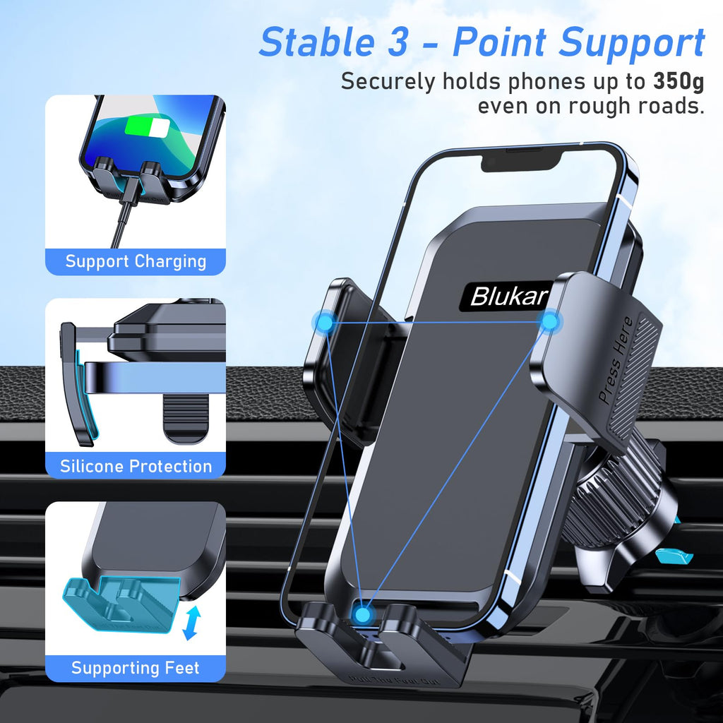 Blukar Air-Vent Car Phone Mount