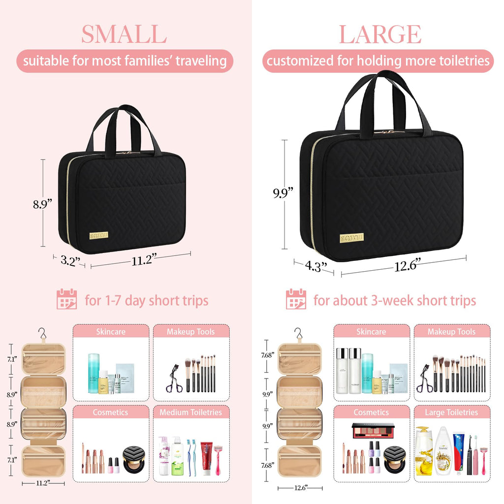 HOTOR Hanging Travel Toiletry Bag