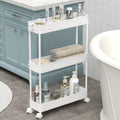 SPACELEAD 3-Tier Slim Rolling Storage Cart