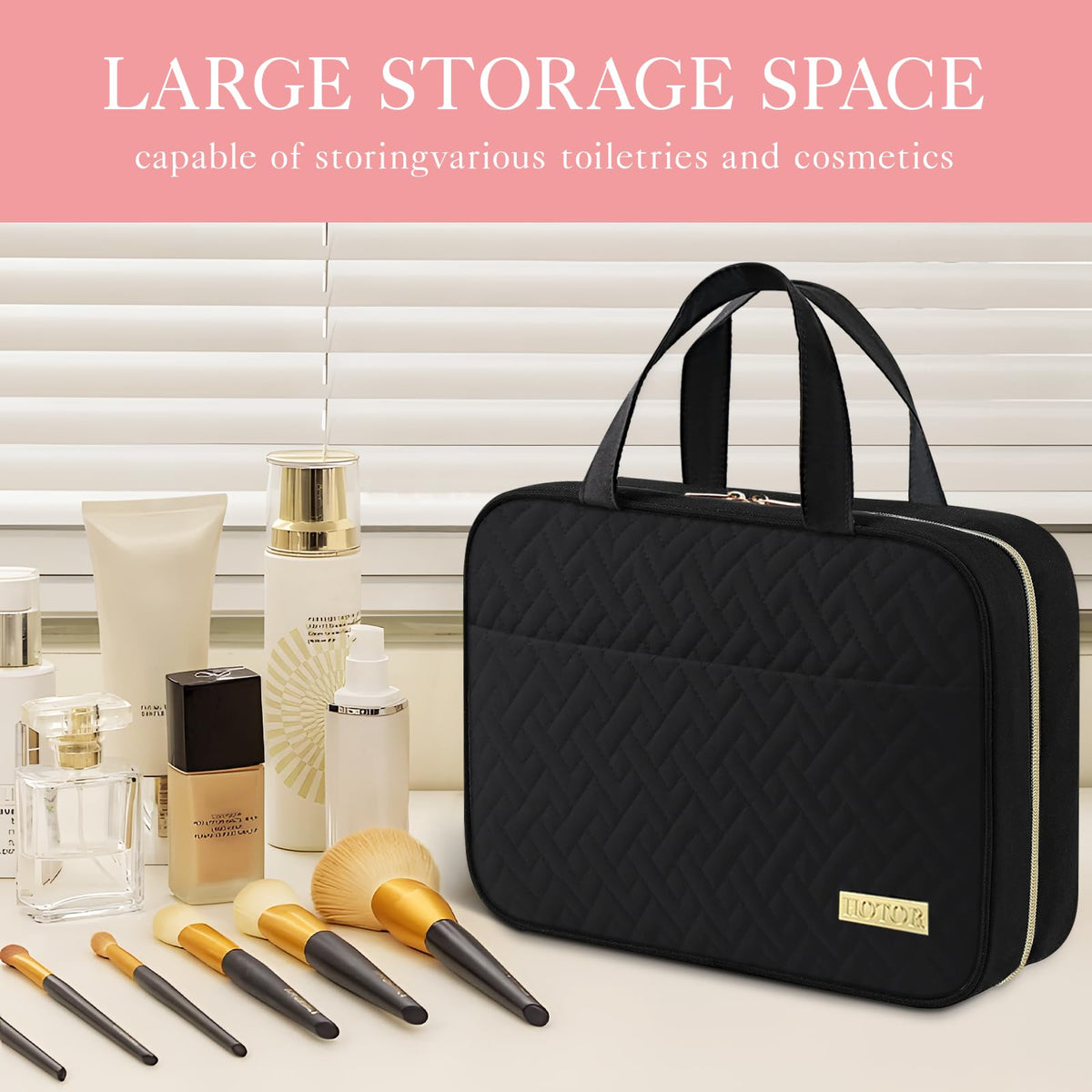 HOTOR Hanging Travel Toiletry Bag