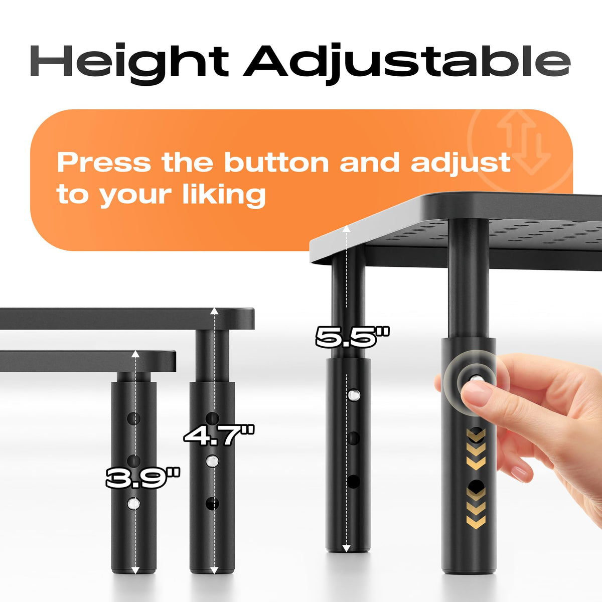 Canyora Adjustable Monitor Stand Riser