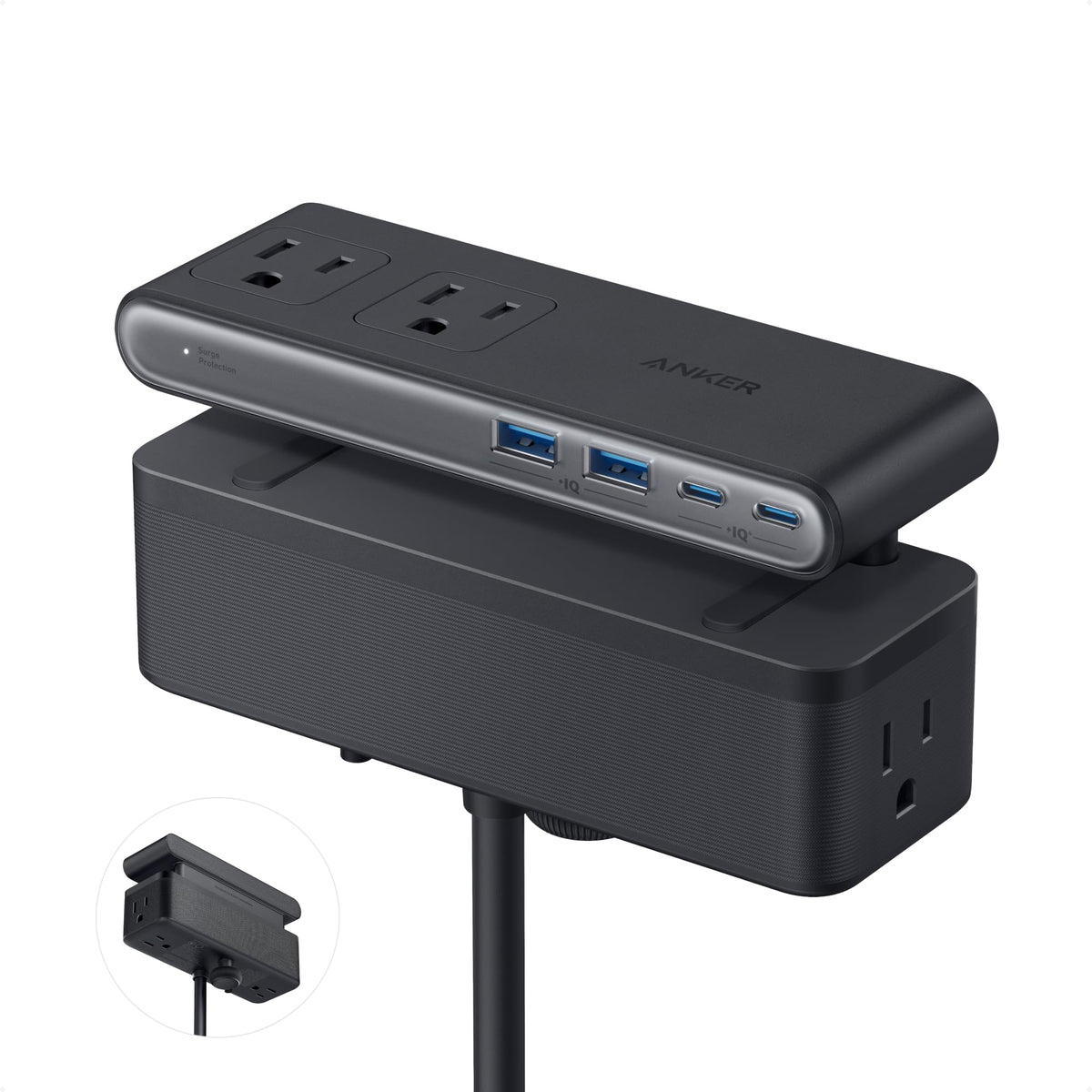 Anker Nano Desk-Clamp Power Strip