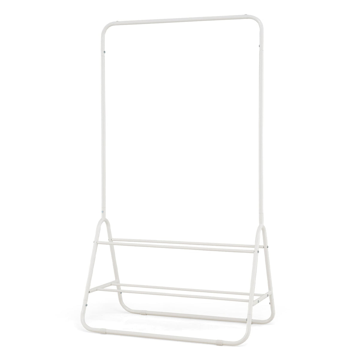 Renewli Heavy-Duty Clothes Rack with Storage Shelves